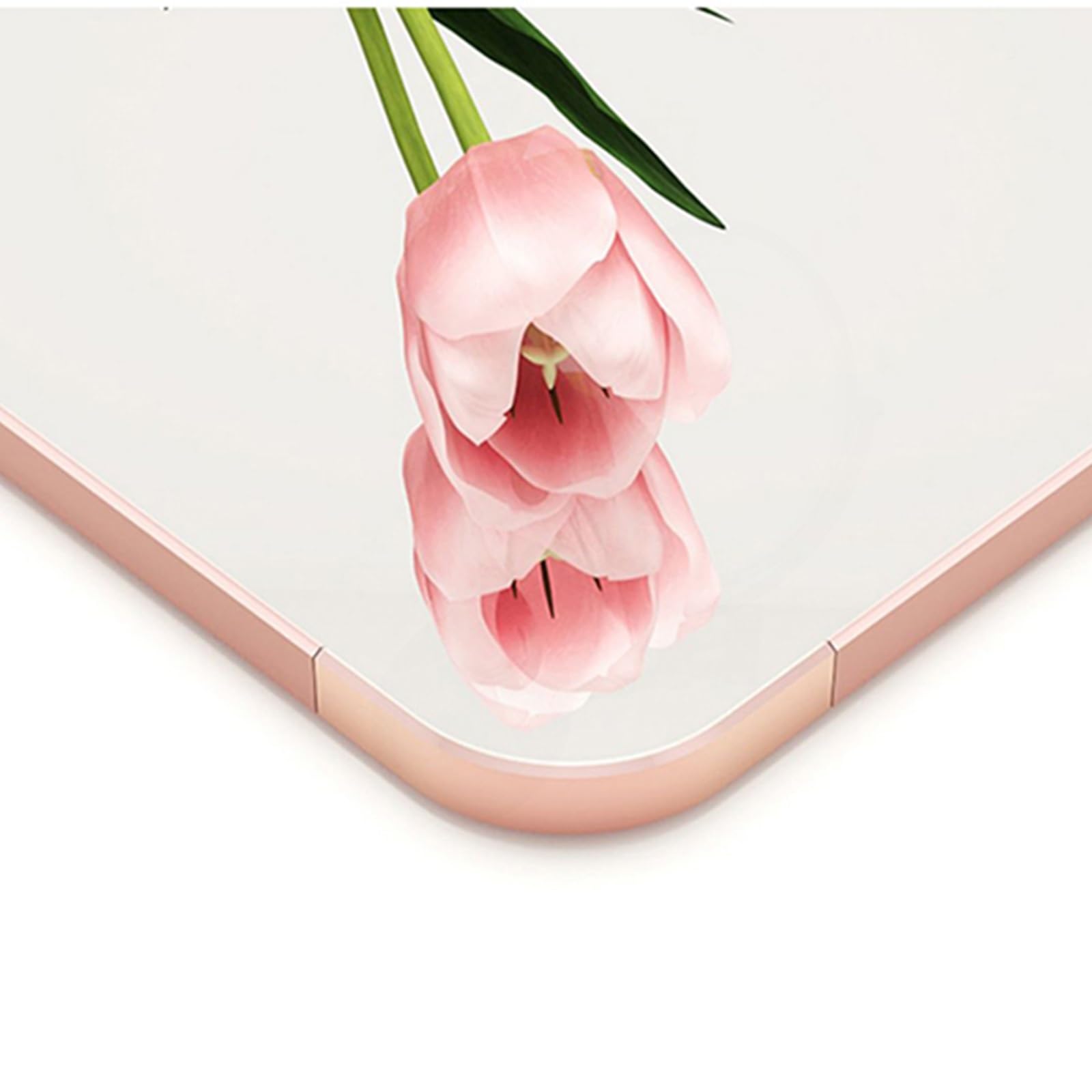 Miroir Intérieur De Garde-Robe, Miroir De Dressing Invisible, Miroir Coulissant Sur Toute La Longueur, Télescopique Pliable Caché, Miroir Encastré For La Maison (Color : Rose Gold, Size : 110 * 40cm