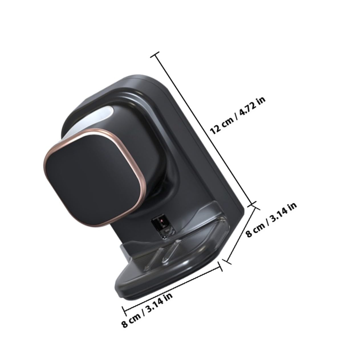 Abaodam Porta Dentifricio a Parete Elettrico Sensore, Dispenser Automatico per Tubetti, Piccolo e Resistente All’usura, per Bagno e Cucina, Strumento Pratico per Adulti