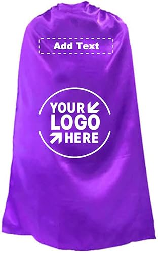 TOPTIE Capas de superhéroe de satén personalizadas, disfraces de eventos de Halloween y disfraces para niños y adultos