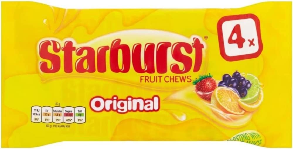 Original Fruit Sweets, 4x45g