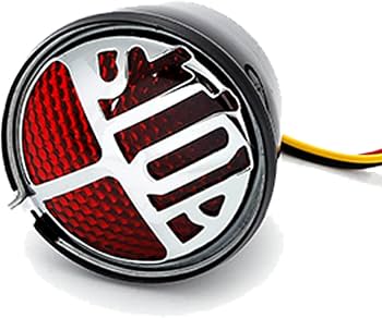 Amazon | テールランプ STOP バイク レトロ SR チョッパー ボバー