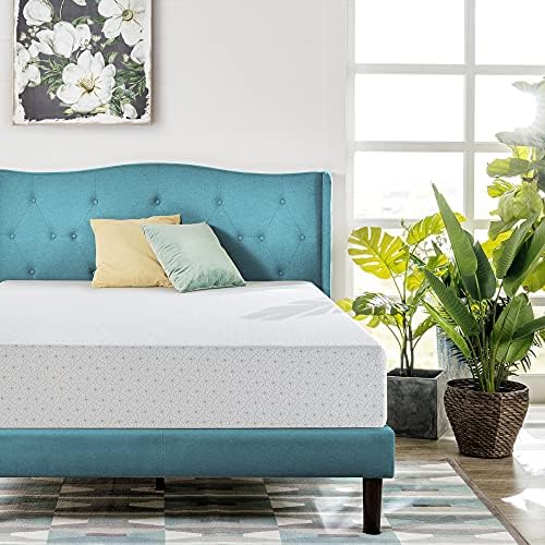 ZINUS Green Tea Memory Foam Mattress | 7 Zone Adaptable Mattress | Single | Height 25 cm | Mattress-in-a-Box | CERTIPUR-US