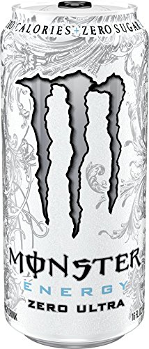 Monster Energy Ultra Energy Drinks Variety Sampler Pack- 16 Ounce Cans - Pack of 6