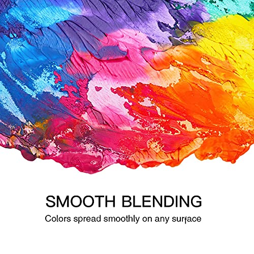 GOTIDEAL Metallic Acrylic Paint Pearl Purple Tubes(120ml, 4.1 oz) Non Toxic Non Fading,Rich Pigments for Painters, Adults & Kids, Ideal for Canvas Wood Clay Fabric Ceramic Craft Supplies
