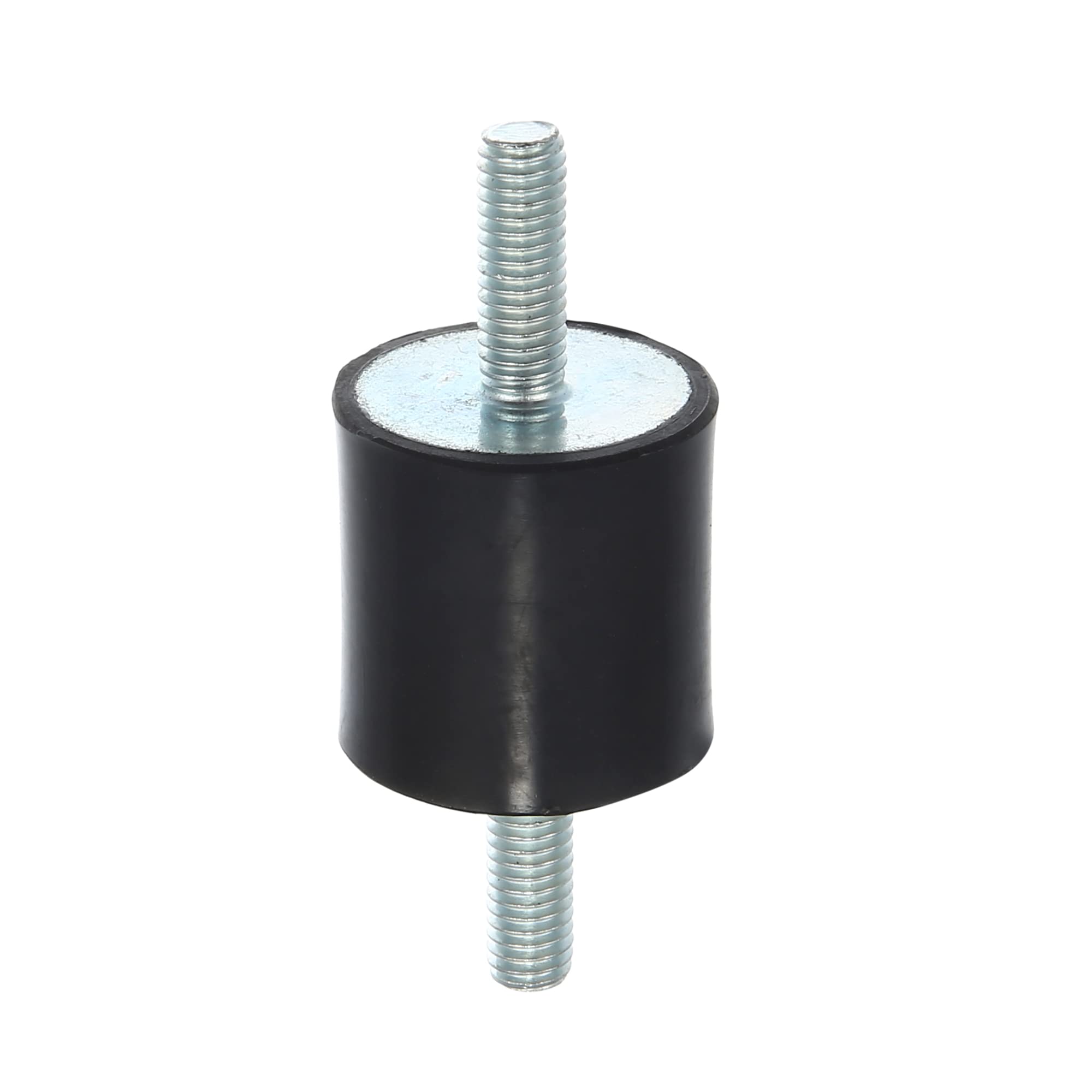 A ABSOPRO Support Anti Vibrations 4Pcs M6 25x25mm Pour Moteur Voiture | Noir, Métal, 25x25mm, Filetage M6 Longueur 18mm, Usage: Compresseurs Air, Pompes Eau