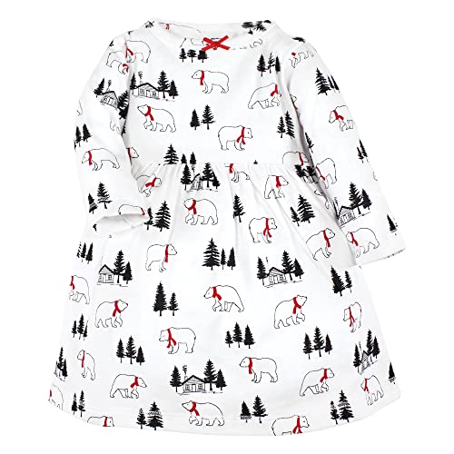Image of Hudson Baby Girl's Cotton Dresses