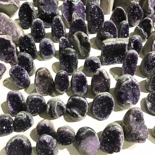 Cristal de Quartz : Véritable Géode d'Améthyste d'Uruguay 200g - 6