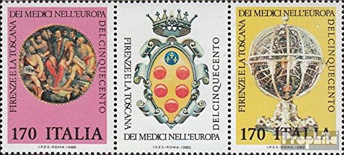 Briefmarken-Set Italien 1980 – Energie, Nursia, Rotes Kreuz, Komplett Postfrisch ** MNH