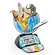 Clementoni Digitaler Globus Real-Time - Kinderglobus für Kinder ab 7 Jahren - Interaktive Weltkugel zum Lernen & Spielen 59364