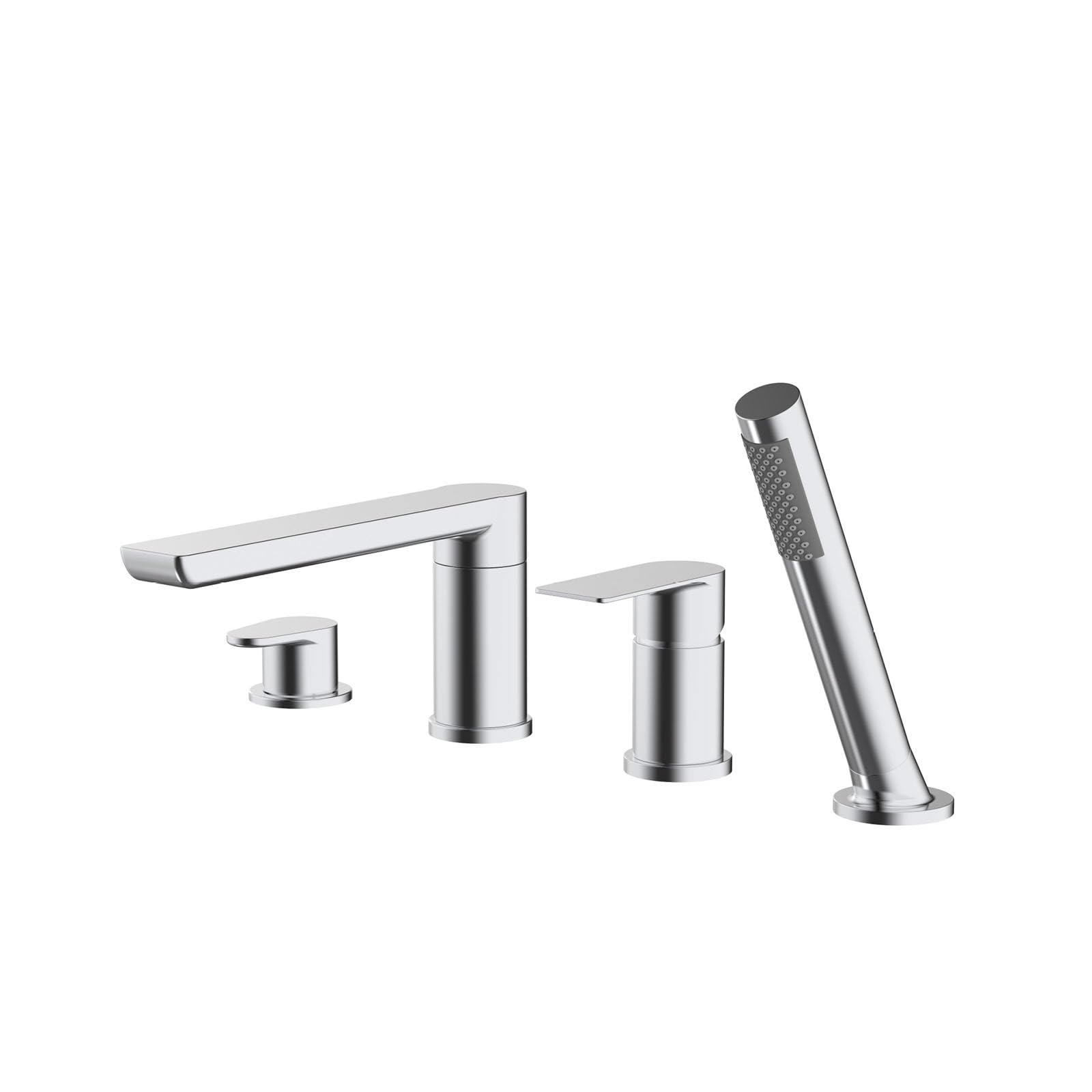 Robinet de baignoire noir 4 trous pour remplacer un vieux mitigeur