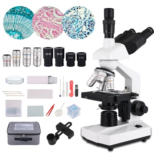Mikroskop für Wissenschaft und Bildung (trinokulares Mikroskop)