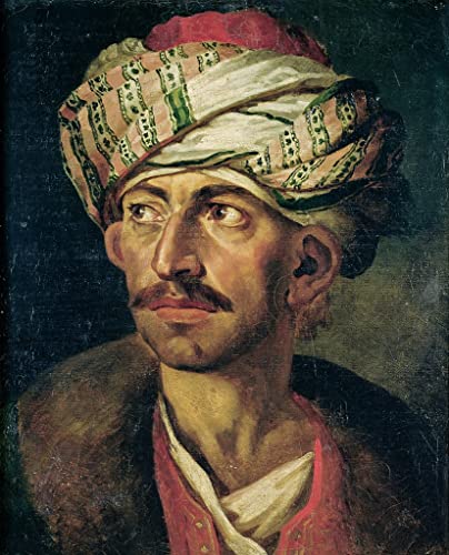 Tête d'un oriental Mustapha Géricault poster pour rompre la monotonie