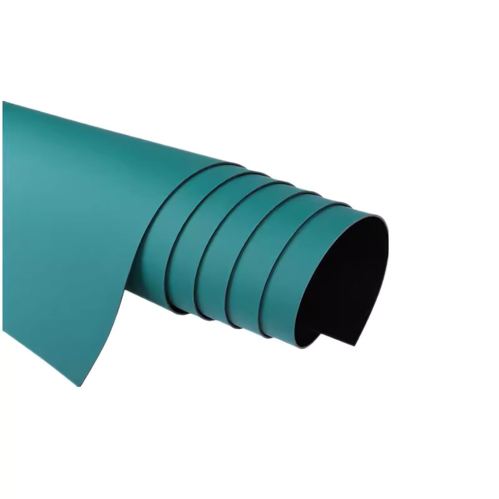 Aioneer 2Mm Thickness Heat Resistant Rubber Sheet Plate Gasket Set Antistatic Mat Blanket Esd Table Mat Laboratory Maintenance Tablecloth-Green-120x240cm/47.2x94.4in