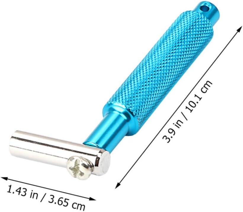 Drum Key Tuning Wrench Durable Metal Percussion Tool for Easy Drum Tuning Compact Lightweight Knurled Design for Efficient Use for Drummers and Musicians image 2