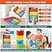 Garybank Faith Tower Bible Games for Kids, Blocks with Verse, 66 Bible Trivia Cards W/ 260+ Biblical Questions, Bible Study Supplies for Youth Group, Sunday School & Family, Christian Gifts