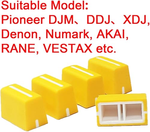 Miniatura 7 de 5 piezas de perillas universales de repuesto para controlador de DJ, mezclador, consola Pioneer Pioneer DJM, DDJ, XDJ, Denon Numark AKAI RANE VESTAX