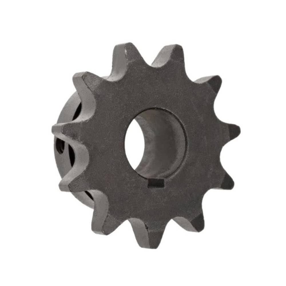 50BS10 Roller Chain Sprocket, Finished with Keyway, Type B Hub #50 Chain 5/8" bore Size 10-Teeth