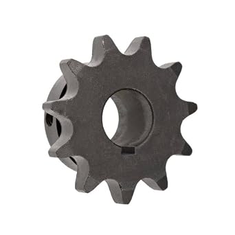 40BS12 Roller Chain Sprocket, Finished with Keyway, Type B Hub #40 Chain 3/4" bore Size 12-Teeth