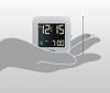 Braun BC08G Dijital Seyahat Çalar Saati, Gri, Erteleme, Kompakt Boyut, Negatif LCD Ekran, Hızlı Ayarı, Artışlı Bip Alarmı.