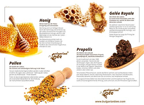 500 g Rauwe Honing Bevat Bijenpollen, Bijenwas, Propolis en Koninginnengelei, ongefilterd, niet gecentrifugeerd of… - Image 5