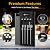 Yonktoo Wireless Meat Thermometer, Digital BBQ Thermometer with 4 Probes, Long Range Smart Grill Thermometer with Dual Sensors for Grilling, Smoking, Oven, Kitchen Cooking
