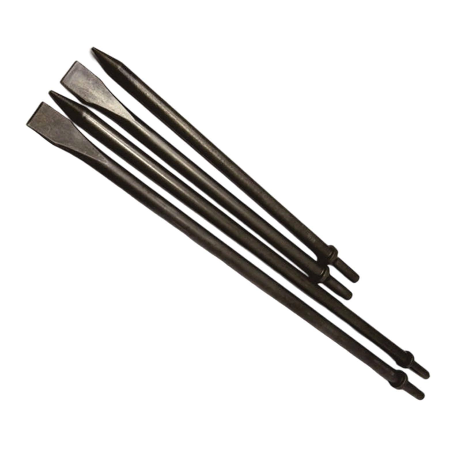 350mm 14Inch 450mm 17Inch Long Air Pneumatic Hammer Chisels, Flat Chisels Tool for Concrete and Pneumatic Air Hammer Bit