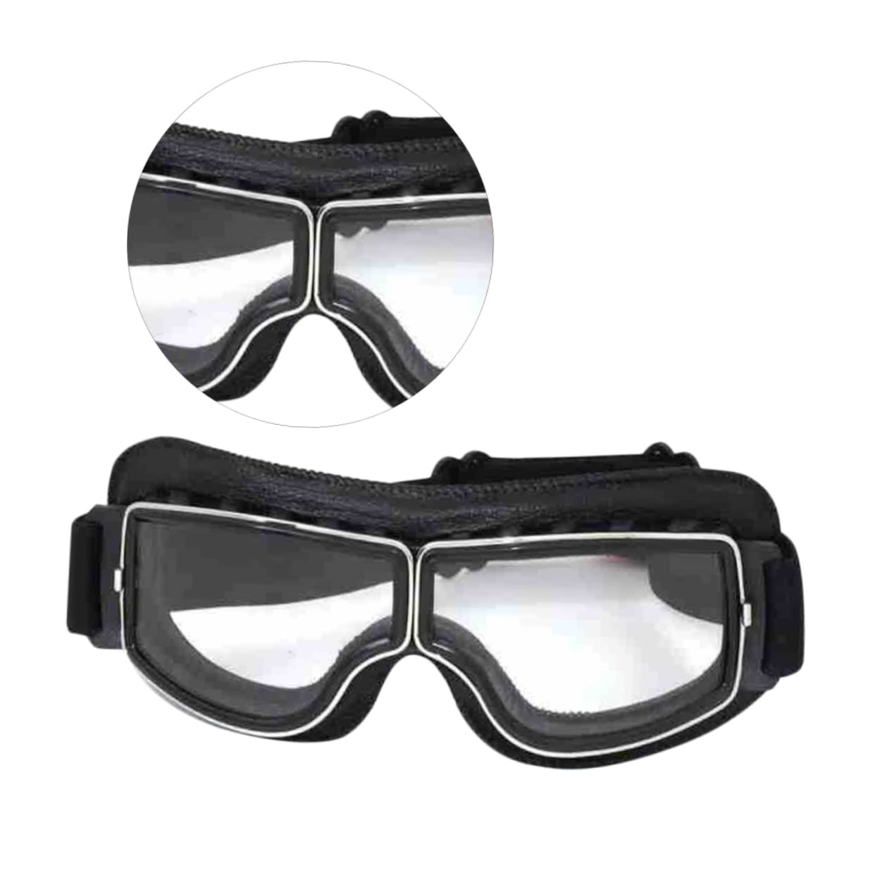 YARNOW 3 Pièces Saleté Pour La Protection Sécurité Casque De Vélo Ski Lunettes De Plein Air Clair Lunettes D'hiver Casques Snowboard Des Lunettes De Protection Bicyclette