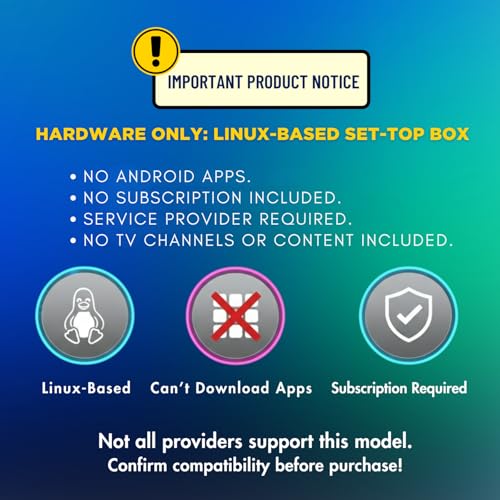 Image of Raxxio MAG544w3 TV Set-Top Box - 4K HDR TV Streaming Device with Amlogic S905Y4 Chipset, 1GB DDR4 RAM, 4GB Flash Memory, Dolby Digital Plus, Linux 4.9, Dual-Band WiFi, USB 2.0, HDMI Cable and Remote
