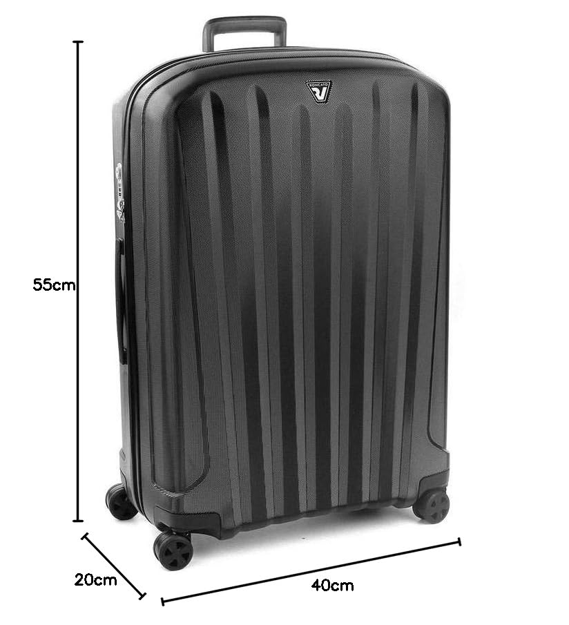 Image of RONCATO UNICA Range Black Color 30 inch Large Trolley
