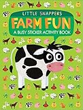 Farm Fun: A Busy Sticker Activity Book (Little Snappers)