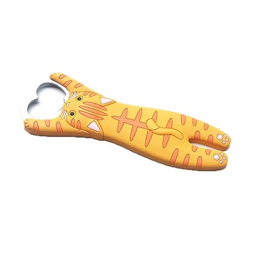 SHFICDJ Animal Cat Shape Bottle Opener Refrigerator Magnet