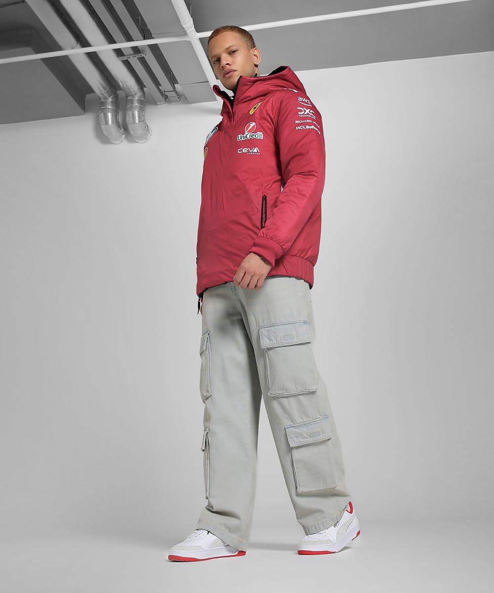 PUMA Giacca Reversibile Scuderia Ferrari Team da Uomo