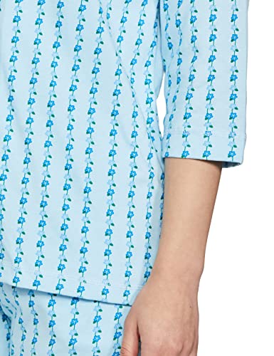 Image of Amazon Brand - Eden & Ivy Women's Cotton Regular Fit T-Shirt and Shorts Night Suit (Night Wear | Lounge Wear Set)