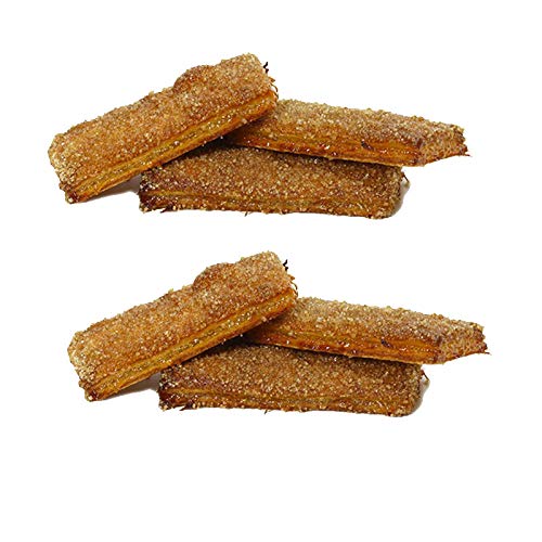 Corrucos - Dulce de Hojaldre y Cabello de Angel - Caja de 6 unidades - Elaborado en Medina Sidonia - Sobrina de las Trejas (Pack de 2 cajas)