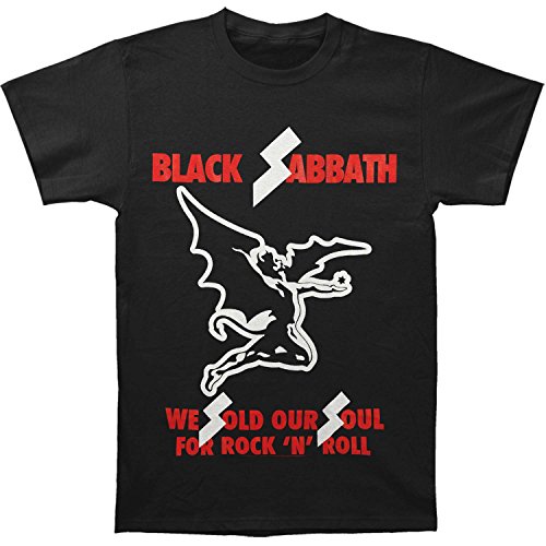 Bravado mens Black Sabbath We Sold Our Soul fashion t shirts, Black, Medium US