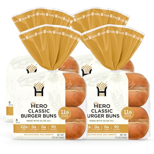 Hero Classic Hamburger Buns - Burger Buns | Net Low