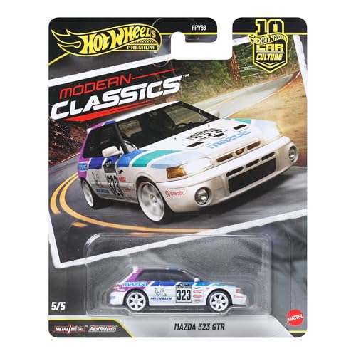 Ogni veicolo Hot Wheels Car Culture è dotato di licenza ufficiale e pensato per i veri appassionati di motori.