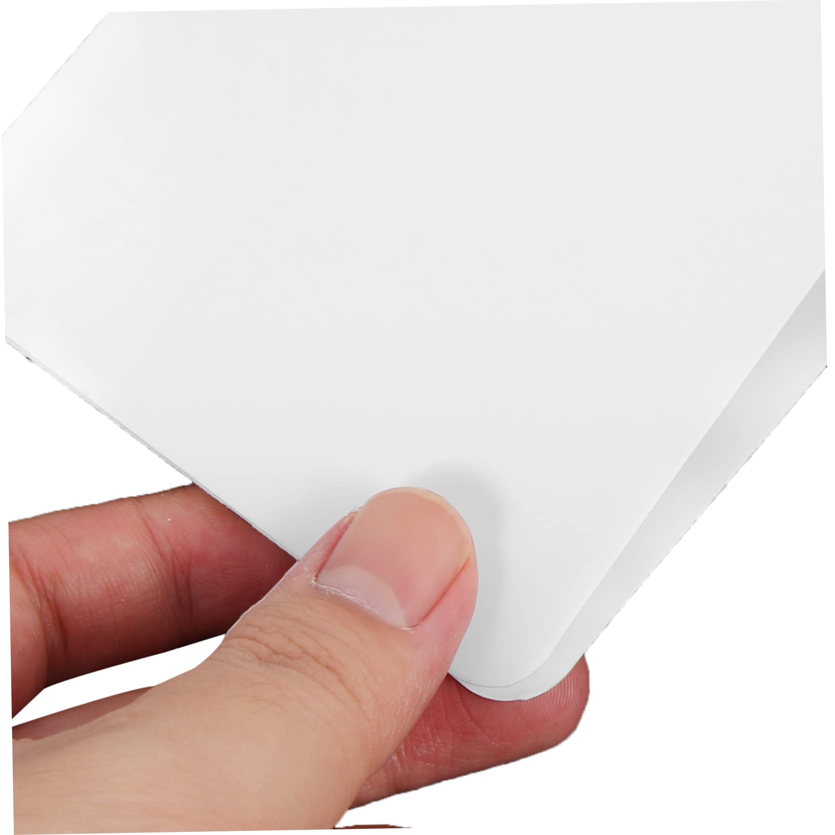 Tarjetas de Agradecimiento Plegables en Blanco, 100 Unidades de Papel