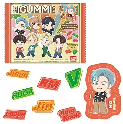 TinyTAN グミ 12個入りBOX (食玩)のサムネイル