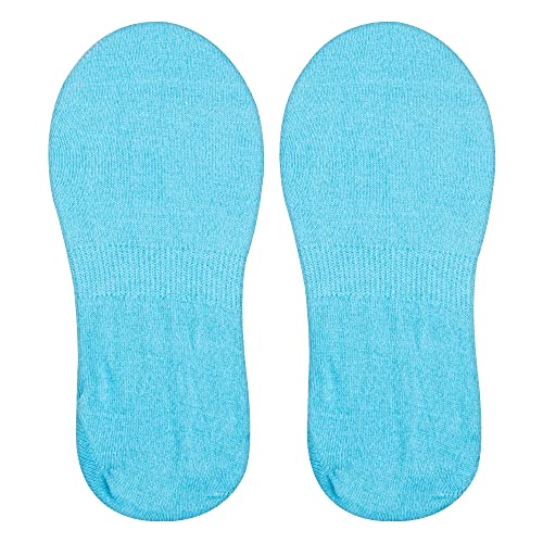 Image of Odd Sox - Basix Unisex Medium No Show Socks - Cotton Blend Low Profile - Heather Colors - Breathable Everyday Comfort