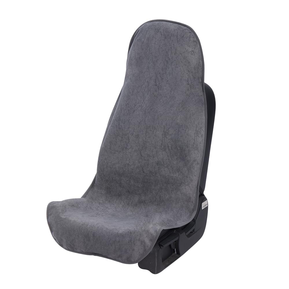 Photo 1 of COLINOO Waterproof Car Seat Cover Universial Fits Car Sweat Towel for Trucks SUV Car Seat Protector Grey