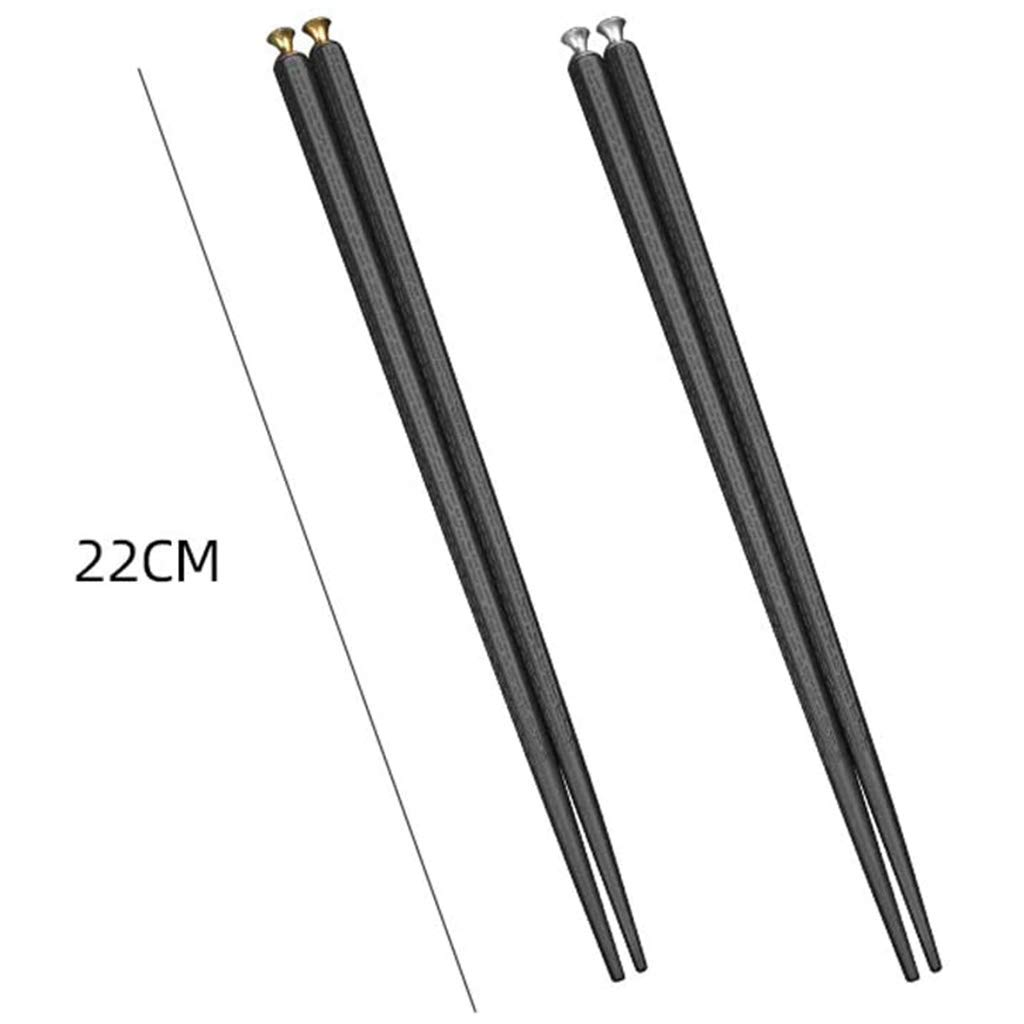 Baguettes, Baguettes Chinoises Chopsticks Premium Fiberglass Chopsticks with Gift BoxChopsticks Reusable10 Pairs Black Japanese Korean Chopsticks GiftDishwasher Safe Lightweight Non-Slip,