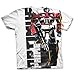 Officially Licensed Merchandise Optimus Prime Allover Printed T-Shirt (Multicoloured), Medium