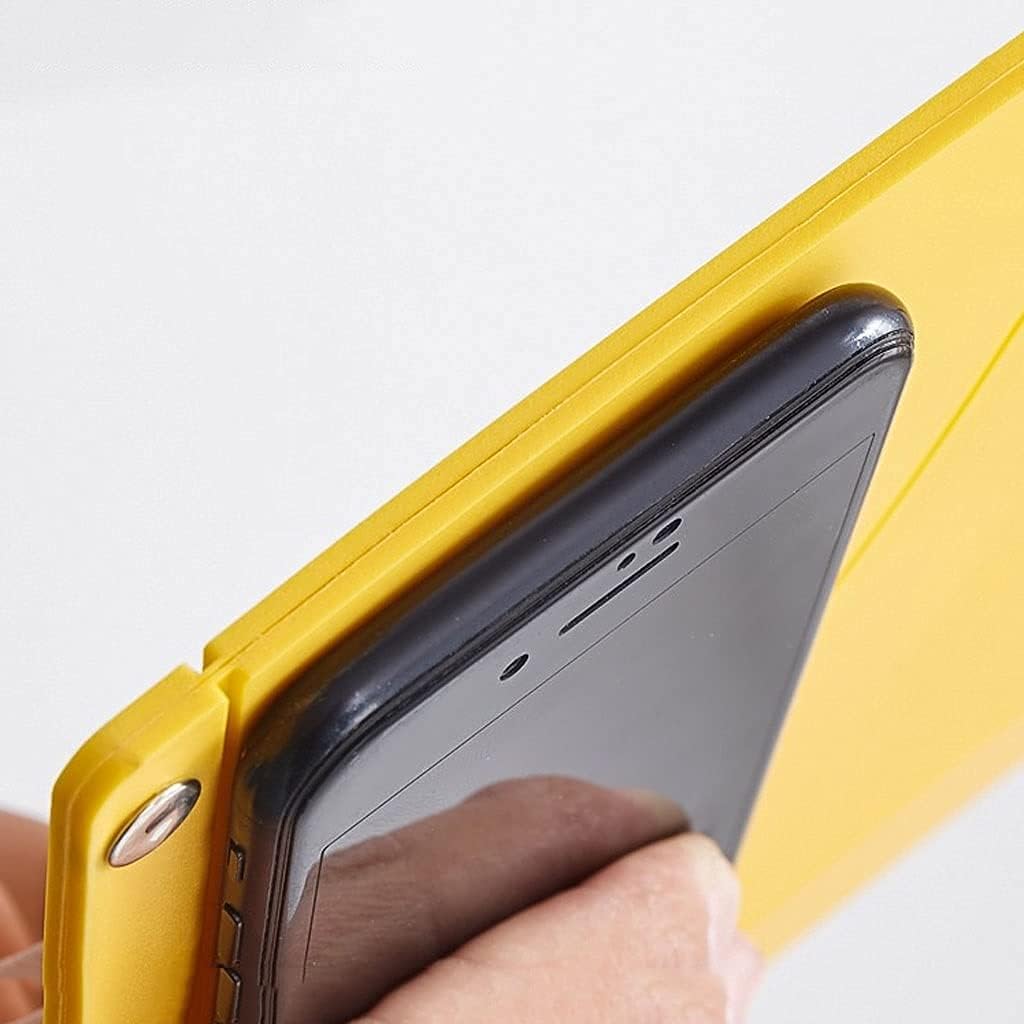 Minimalist Fashion Creative Folding Low Stool Chair, Outdoor Telescopic Stool Bench, Portable Child Adult Stool for Bedroom Balcony Living Room Home Casual/Red