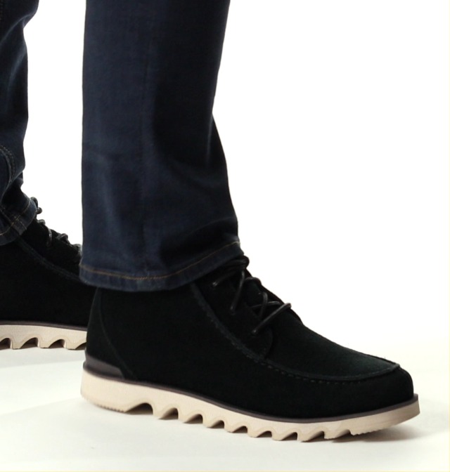 Sorel Kezar Moc Chukka Mens Size 8 Black Waterproof Leather Boots NM4291-048 SOREL Kezar | eBay main image 3