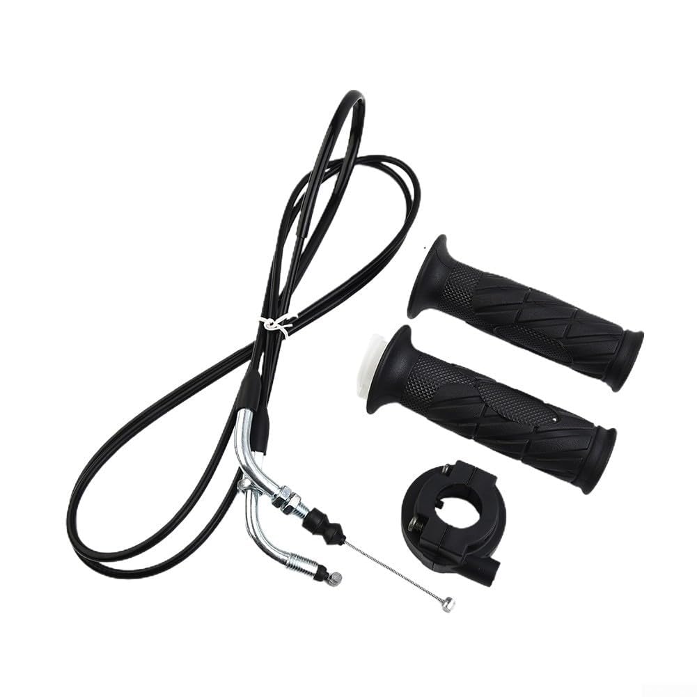 Set di 2 manopole per manubrio acceleratore con cavo per scooter GY6 125 150CC e per moto ATV