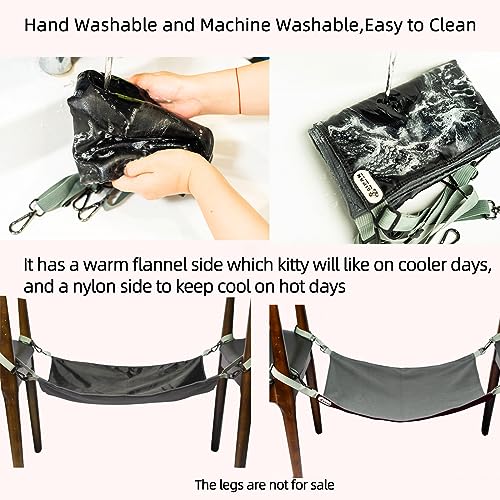 image for QIPAN Cat Hammock for Cage - Washable Soft Outdoor Mat, Waterproof Coo