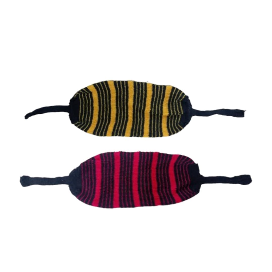 Women's Winter Wear Woolen Head Muffler/Scarfs for Maternity Mom- Pack Of 2 (Multicolor, Design Varies) Size 21 * 8 Inches-image-27