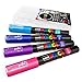 Produktbild Uni Posca  pc-1 m Art Paint Marker  Set von 4  in Kunststoff  Wallet  Night Sky Tones