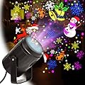 Christmas Projector Lights Outdoor/Indoor, Holiday Projector for Xmas,LED Party Lights for Christmas Decorations